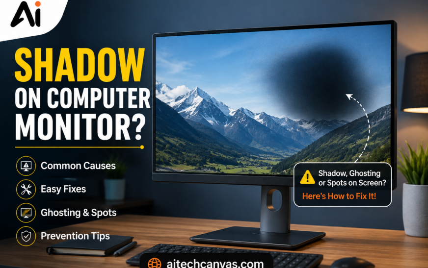 Shadow on Computer Monitor: Causes, Solutions, and Prevention