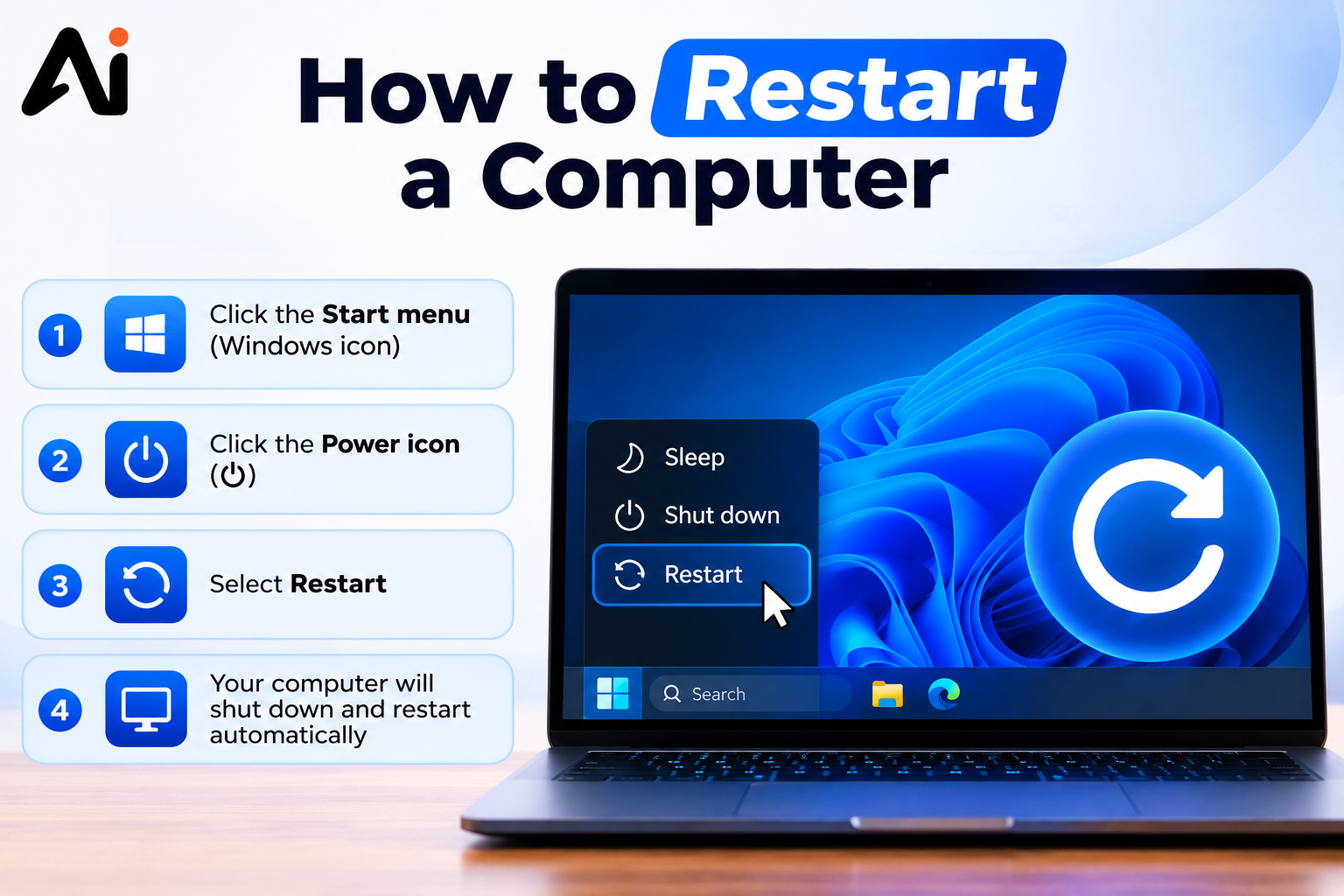 How to Restart a Computer: Guide for Windows, Mac, and Linux
