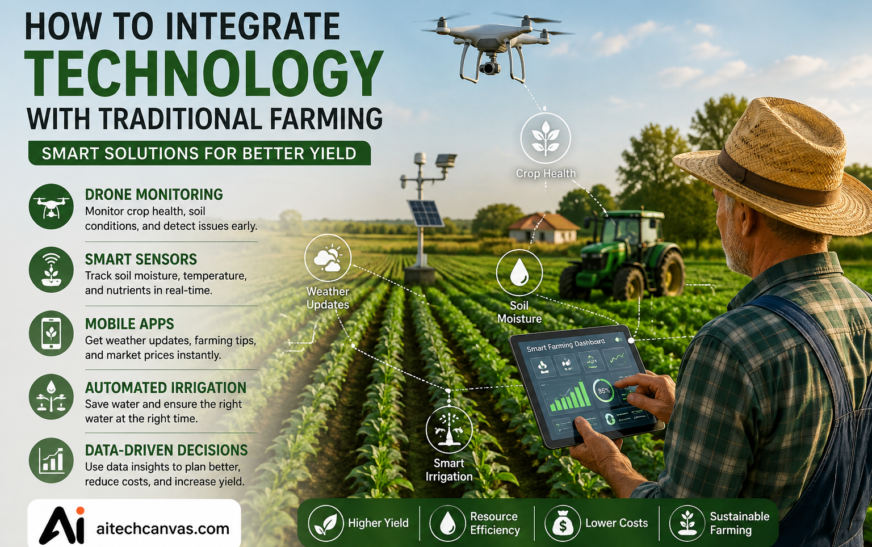 How To Integrate Technology With Traditional Farming