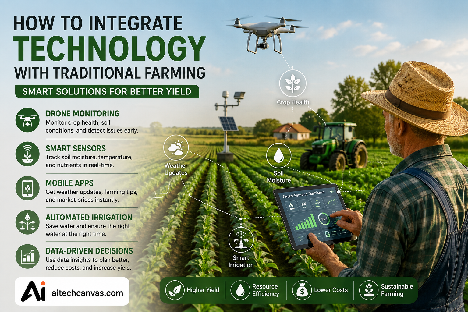 How To Integrate Technology With Traditional Farming
