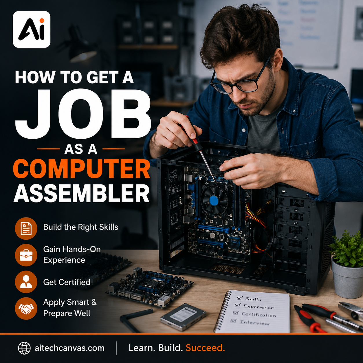 How to Get a Job as a Computer Assembler