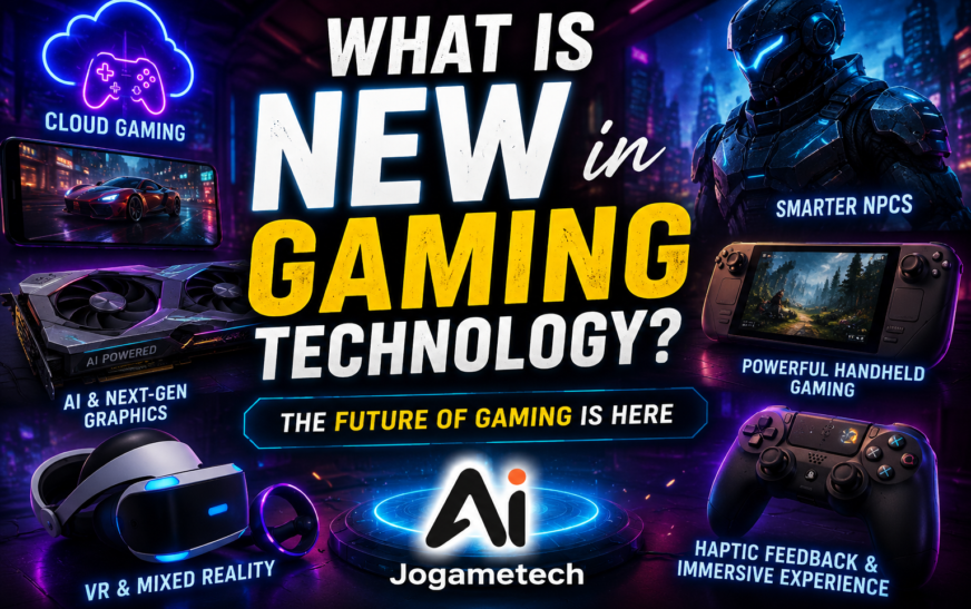 What Is New in Gaming Technology Jogametech