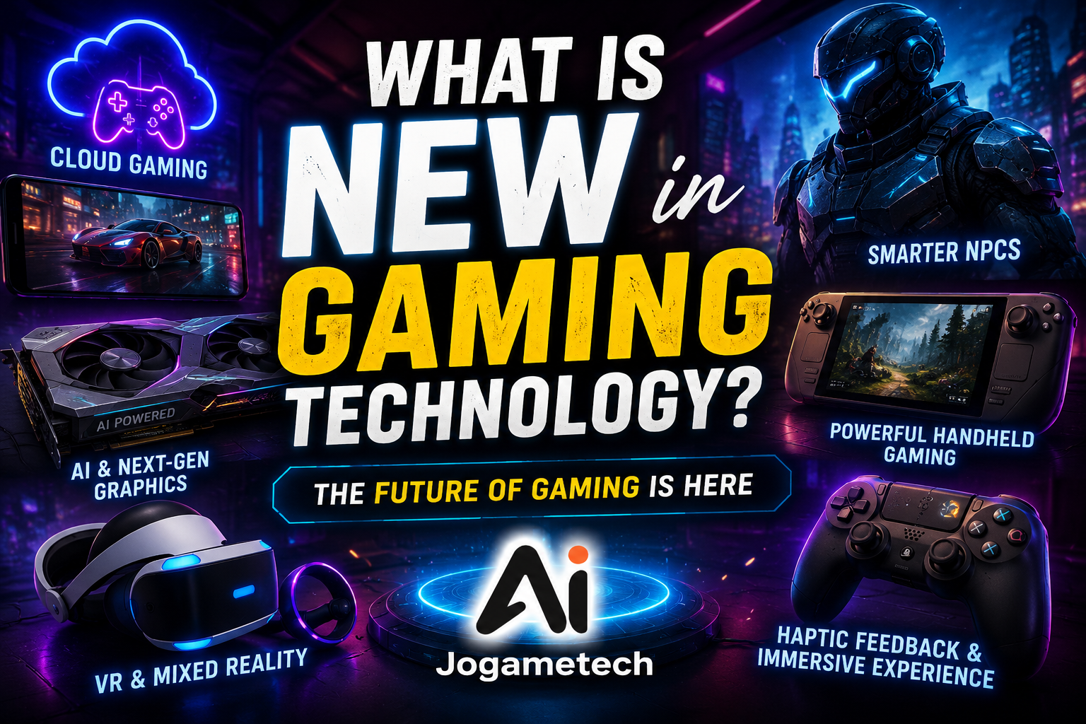 What Is New in Gaming Technology Jogametech
