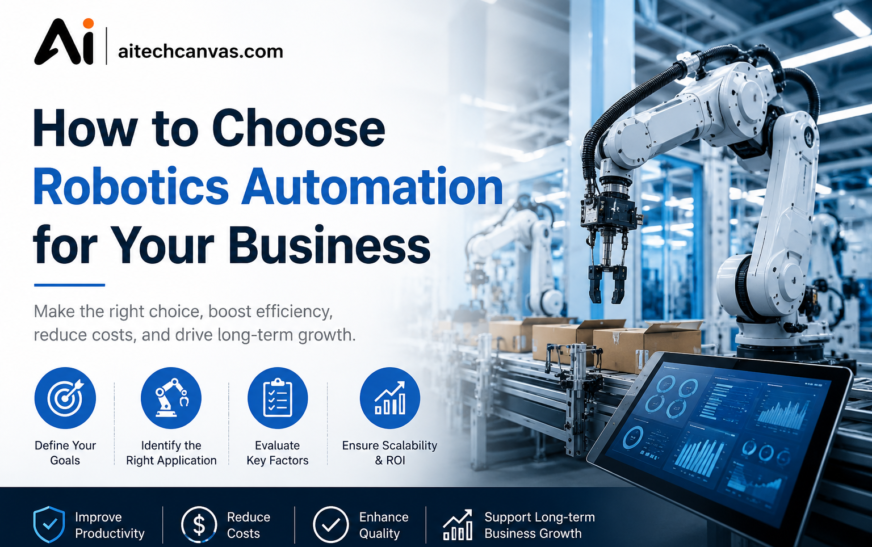 How to Choose Robotics Automation for Your Business