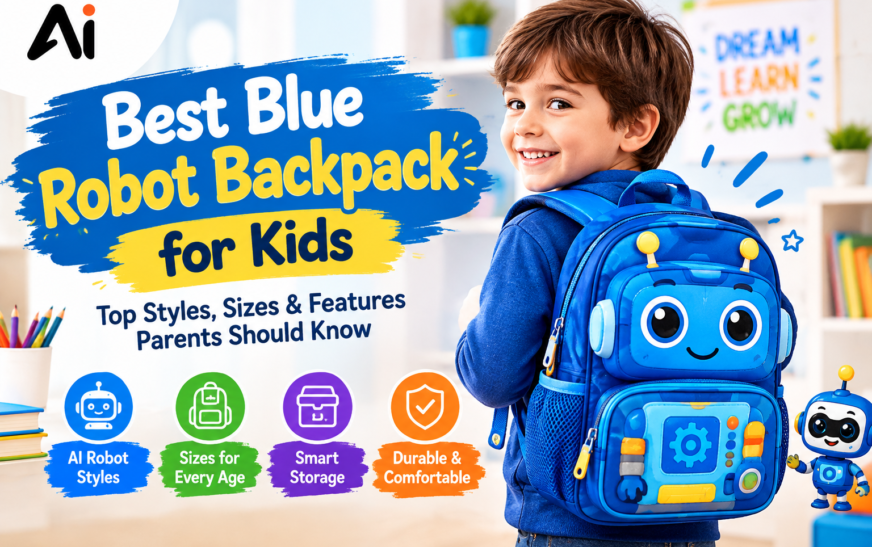 Blue Robot Backpack: Best Styles, Sizes, and Features for Kids