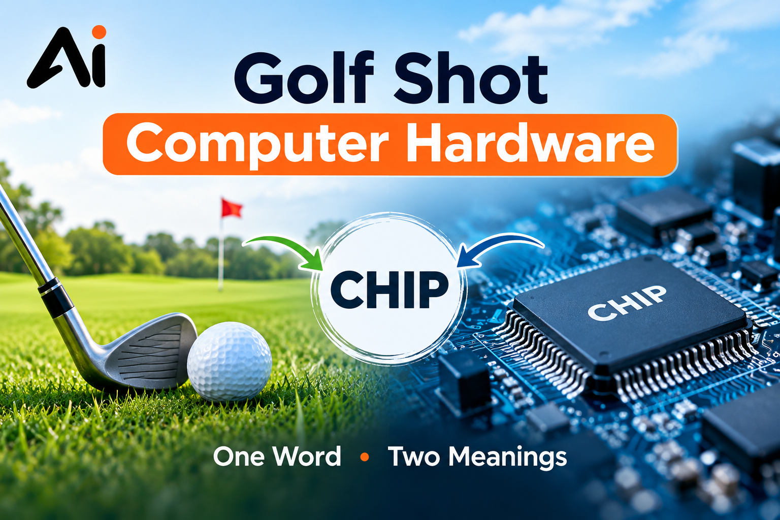 Golf Shot Computer Hardware: Crossword Clue Answer and Meaning