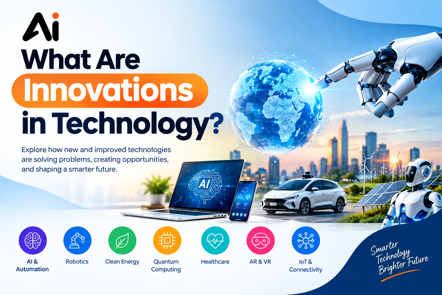 What Are Innovations in Technology? AI, Robotics &  Future Trends