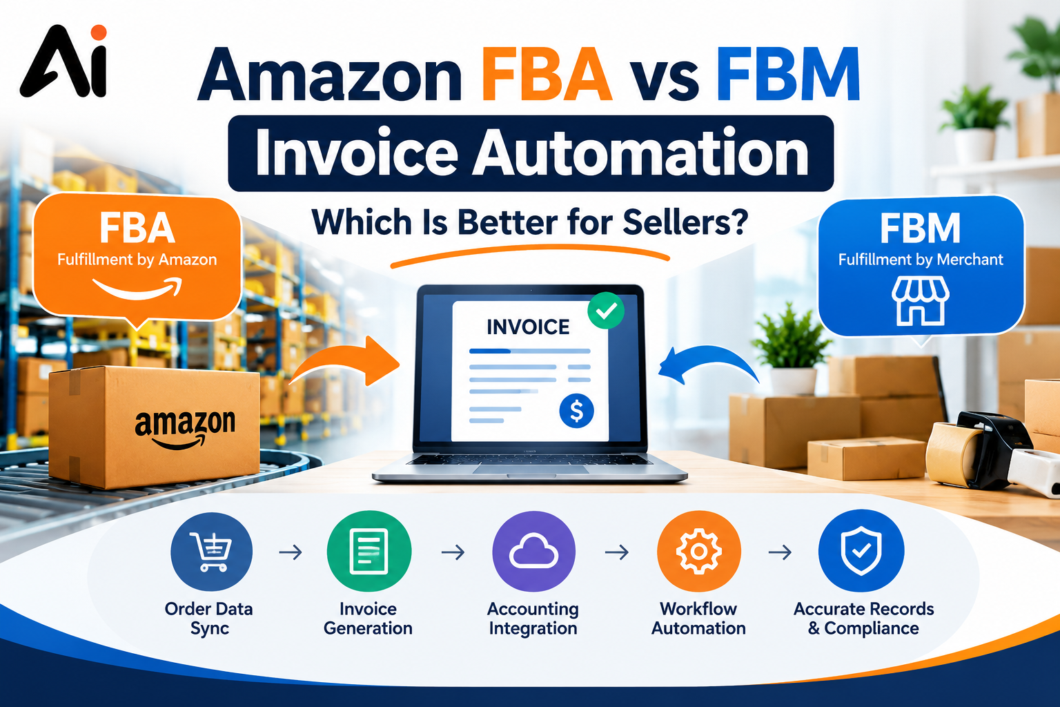 Amazon FBA vs FBM Invoice Automation: Which Is Better for Sellers?