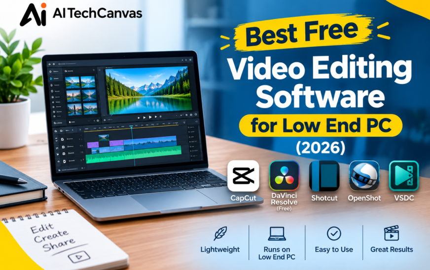 • Best Free Video Editor for Low Spec PC